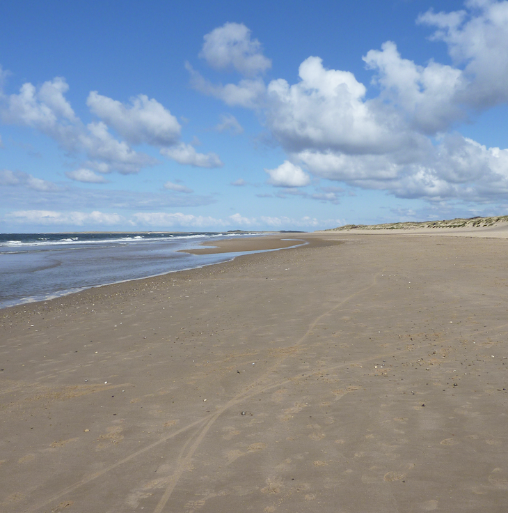 Brancaster Beach near The Jolly Sailors